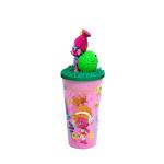 OEM 3D Collectible Designer Toy Custom Your Own Plastic Cup 3D Cartoon Drink Cup for sale