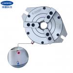 Hollow 3 Jaw Lathe Chuck Vertical Chuck Pneumatic Power Chuck