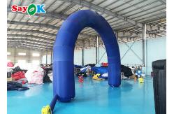 China Blue Inflatable Arch Waterproof For Adversting Events Grand Opening supplier