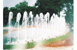 China Fully Brass Dancing Dry Fountain Jet Nozzles Vertical Water Spray supplier