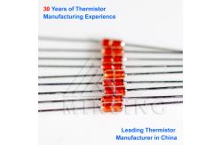 China MF58 Axial Glass-Sealed NTC Thermistor, 100K ±1% High Precision, B3990 supplier