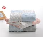 Wholesale Custom Double Layer Soft Fleece Minky Dot Baby patchwork Blanket