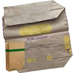 20kg Multiwall Valve Paper Bags Square Block Bottom Moisture Resistant for sale