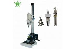 China Manual Snap Button Textile Testing Machine ASTM PS79-96 Pull Tensile Tester supplier