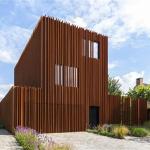 Customizable Rusted Steel Cladding Custom Thickness Modern Interior Decorating