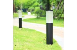China Solar Stainless Steel Bollard Lights Bright LED for Garden Yard Path supplier