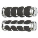 Metal  Motorcycle Handlebars Grips , Touring Softail Sportster Motorcycle Throttle Grip for sale