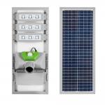 Outdoor 3000 Lumen 18pcs LED Solar Powered Street Light IP65 Wateproof