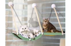 China Solid Wood Boom Window Ledge Cat Bed With Two Modes supplier