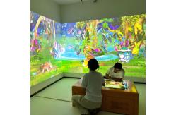 China Education Interactive Touch Screen Table Interactive Wall Projection Game supplier