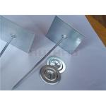 Galvanized Steel Peel & Press Insulation Hangers 50x50x2.7mm On Duct Or Wall Surface for sale