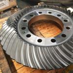 Custom Klingelnberg Type Spiral Bevel Gear Set Gear Grinding Equidep Gear for sale