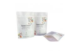 China Custom Waterproof Biodegradable Pla Kraft Paper Ziplock Bag Zipper Bag Stand Up Pouch supplier
