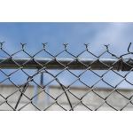 5 Feet Diamond Mesh Chain Link Fence Galvanized Sliver Mesh Fencing