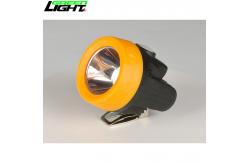 China Small Wireless Miner Helmet Lamp , IP67 10000 Lux Coal Mining Lights supplier