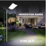 ABS Integrated Solar Street Light 480W Solar Powered Street Light With Motion Sensor