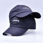 Breathable Adjustable Golf Hats Cotton Nylon Polyester One Size Fits All Custom Design Free Sample for sale