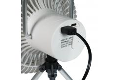 China OEM Outdoor Camping Fan RF Remote Control Smart LED Mini Conditioner Cooling supplier