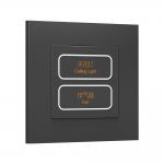 RS485 4 Gang Wall Switch Controlling Lamp Function Plastic cover for sale