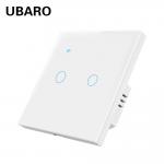 240V Smart Zigbee Switch Zigbee Hubs 2 Gang APP Control Remote Light Switch