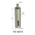 Self Locking Electroplated Nickel Adjustable Wire Rope Cable Gripper M10 Thread YW86067
