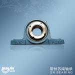 High Efficiency Cast Iron Pillow Block Bearing , Plummer Block Bearing Housing UKP210 for sale