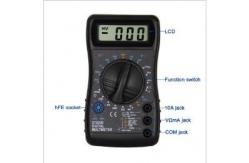 China Small Multimeter With Grasp Shape Dt820d digital multimeter supplier