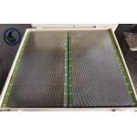 Wrapped Ss 304 Wedge Wire Screen Panel For Industrial Filtration