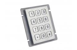China Antibacterial Washable Metal Industrial Keypad 4x4 Atm Machine Keypad supplier