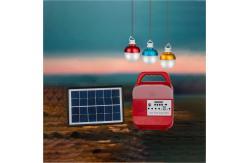 China ROHS Multifunction Hiking Portable Solar Bulbs With FM Radio Charger supplier