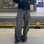 Flared Baggy Oversized Streetwear Jogger Pants for sale
