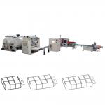 Cheap price 10 bags bundle drawing facial tissue V fold paper machine production line for sale