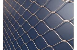 China Customized 2.0mm SUS304 Stainless Steel Rope Mesh For Staircase Anti Acid supplier