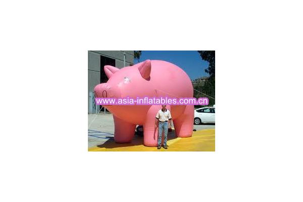 Inflatable helium pig balloon
