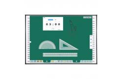 China 120 Inch 10 Point Touch Screen Teaching Board Wall Mounted With Hotkeys supplier