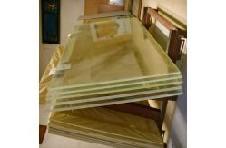 China Ct Scanners X Ray Lead Glass Polished Surface Finish supplier