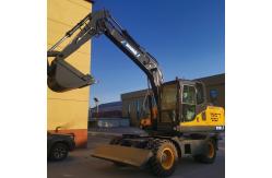China Log Grapple Mini Hydraulic Excavator Hydraulic Brake Small Digging Machine supplier