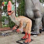 Oviraptor Model Realistic Animatronic Dinosaur Artificial Dinosaur Sun Resistant for sale