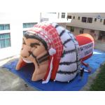Inflatable Helmet Tunnel / inflatable football tunnel warrior tunnel for sale