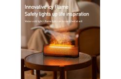 China Lava Rainbow Flame Aroma Diffuser USB Powered Home Atmosphere Light supplier