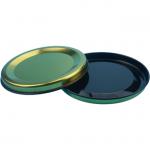 0.22mm Flat Black Metal Paper Can Tinplate Lid