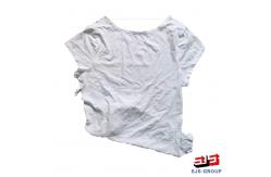 China SGS Decontamination Hosiery T Shirt White Rags Bulk supplier