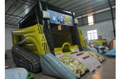 China Digging car inflatable bouncer / Engineering vehicles inflatable bouncer / Inflatable building car bouncer supplier