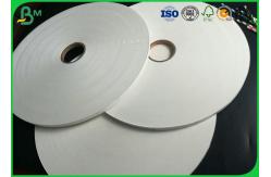China Glossy Food Grade Paper Roll , 60gsm To 120gsm Environmental Safetyof Straw Pipe Paper supplier