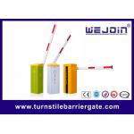 Straight Boom Traffic Control Barrier Gate IP54 with infrared photocells for sale