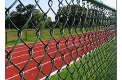 China Boundary Wall 6 Foot Galvanized Chain Link Fence EN 10244 supplier