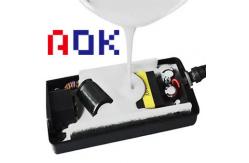 China AOK White High Temperature Potting Compound , Electrically Insulating Thermal Silicone Glue supplier