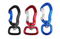 China Heavy Duty Swivel Carabiner Keychain Hanging Connect Hook supplier