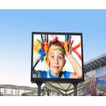 Iron cabinet  P4 outdoor LED Display Custom size 768mmx 768mm cabinet 1920Hz COB P0.9 for sale