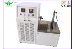 China Blue Environmental Test Chamber , Rubber Plastic Low Temperature Brittleness Test Instrument -80℃~0℃ supplier